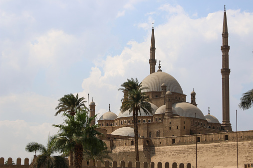The great Mosque of Muhammad Ali Pasha or Alabaster Mosque. Egypt.