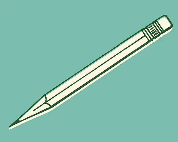 Vector illustration of Pencil