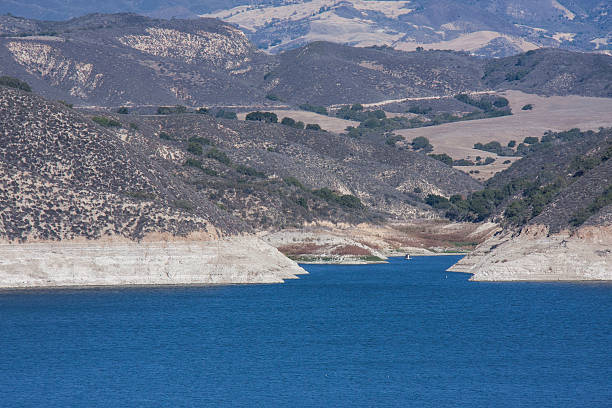 Lake Cachuma Reservoir stock photo