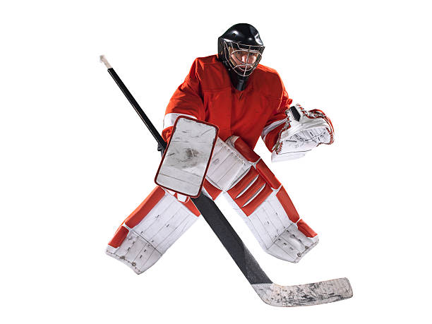 istock Hockey goalie isolated 529383039