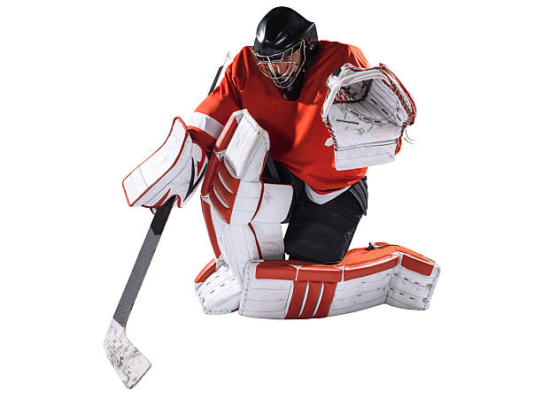 istock Hockey goalie isolated 529383063