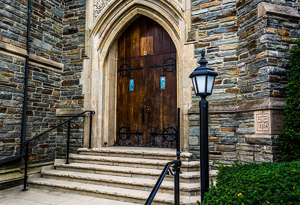istock Front steps of a church in Hanover, Pennsylvania. 529385465