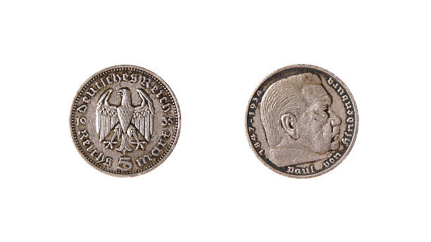istock german coin reichs mark hindenburg vintage 529385895