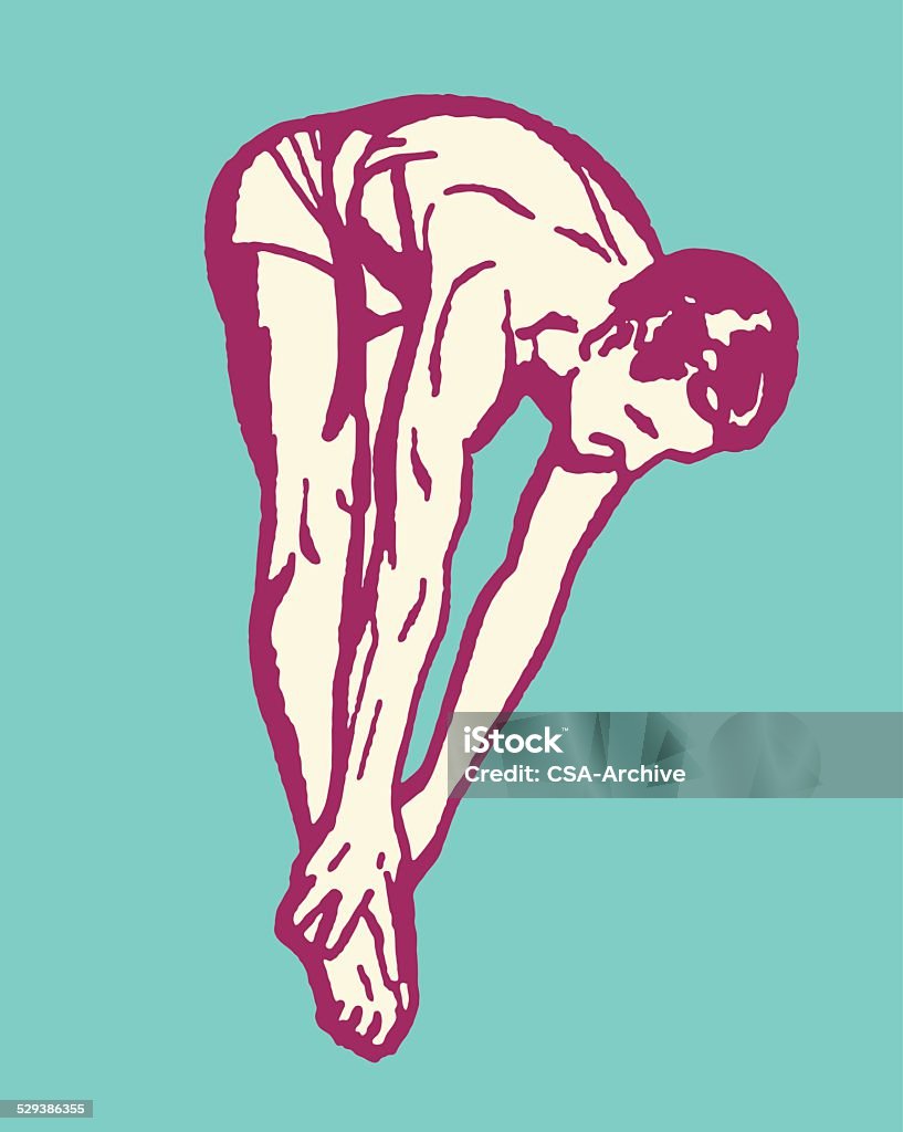 Man Diving http://csaimages.com/images/istockprofile/csa_vector_dsp.jpg Diving Board stock vector