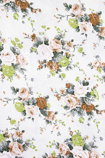 istock vintage style of tapestry flowers fabric pattern backgroun 529387739