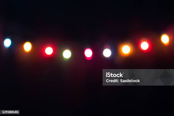 Bokeh Background Stock Photo - Download Image Now - Abstract, Backgrounds, Black Color