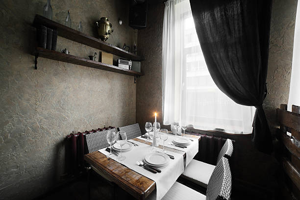 istock european restaurant in bright colors 529388665