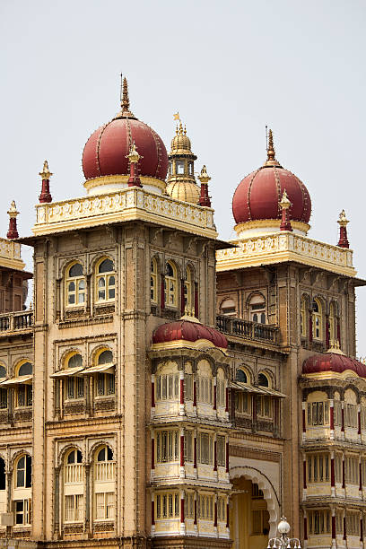 istock Detail of Mysore palace 529403935