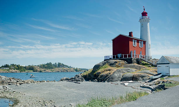 istock Fisgard Lighthouse in Fort Rodd Hill, Vancouver Island 2 529404416