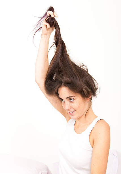 istock woman with long natural hair 529404841