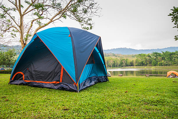 istock Camping Tent by Lake Forest Chet Khot. 529405542