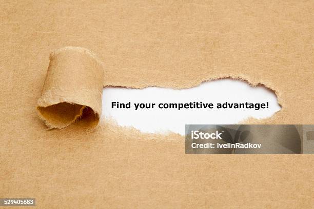 Find Your Competitive Advantage Stock Photo - Download Image Now - Analyzing, Aspirations, Authority