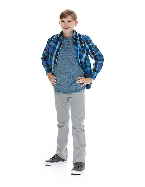 istock Cheerful little boy looking away 529412182