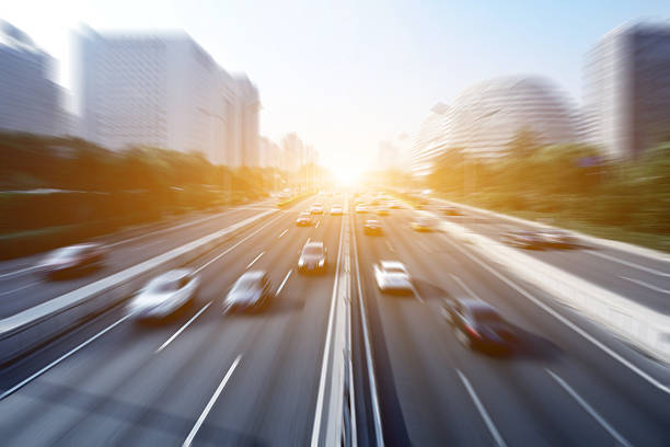 istock Blurred Motion Image of City Traffic 529414068