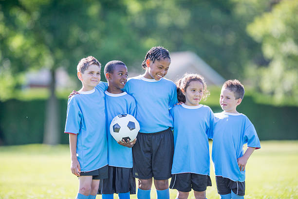 istock Standing Together Before a Soccer Match 529416490