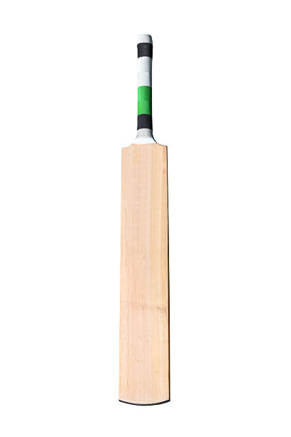 Cricket bat A wooden cricket bat isolated on white cricket bat stock pictures, royalty-free photos & images