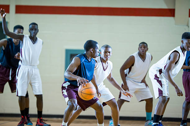 istock Playing a Game at the Gym 529418168