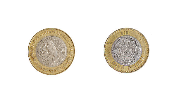 istock mexican coins peso aztecs 529419915