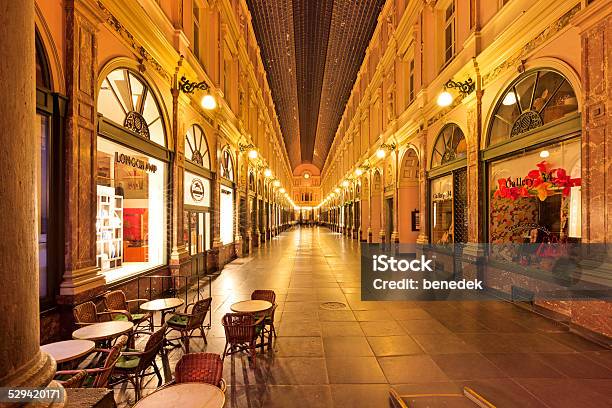 The Galeries Royales Sainthubert In Brussels Stock Photo - Download Image Now - St Hubert Galleries, Brussels-Capital Region, 2010-2019