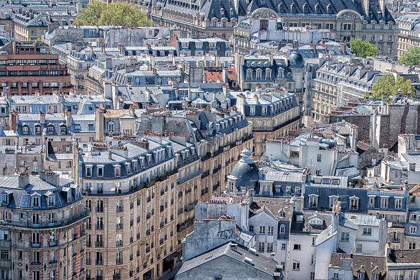 istock paris roofs and building cityview 529421552