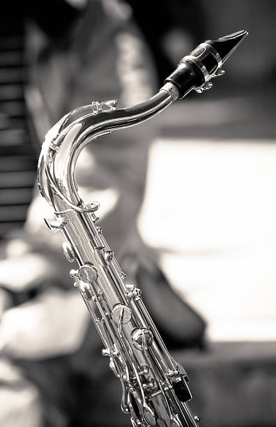 saxophone stock photo