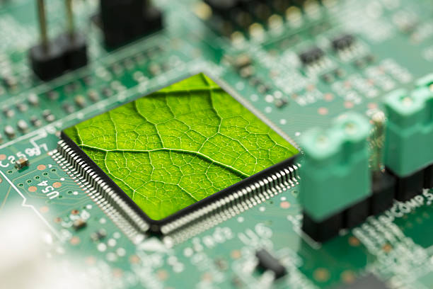 Green technology Environment Green Technology Computer Chip   green technology stock pictures, royalty-free photos & images