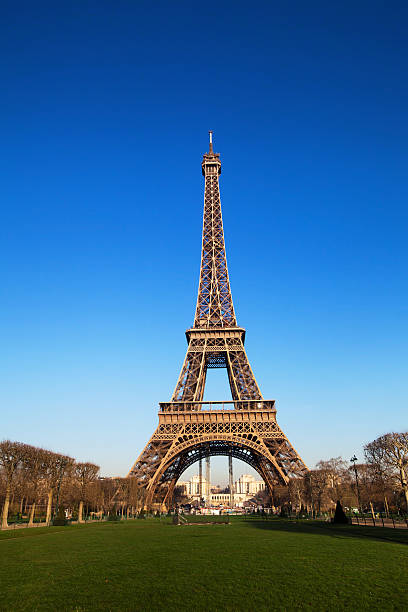 istock classic view of Eiffel Tower in spring and winter 529424655