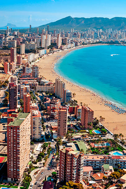 istock aerial view of Benidorm, Spain 529425334