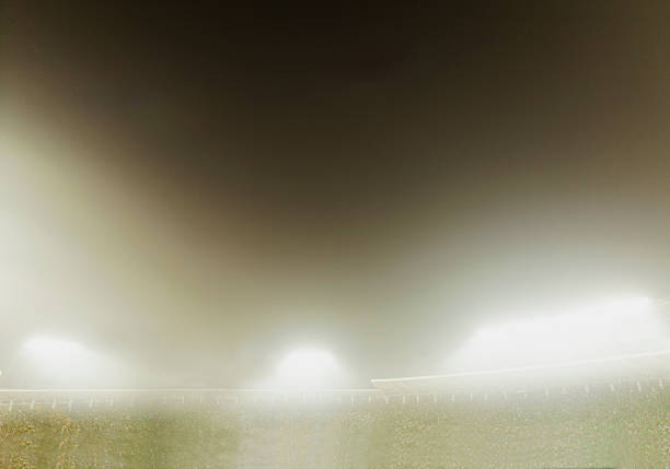 istock View of stadium lights at night 529428524