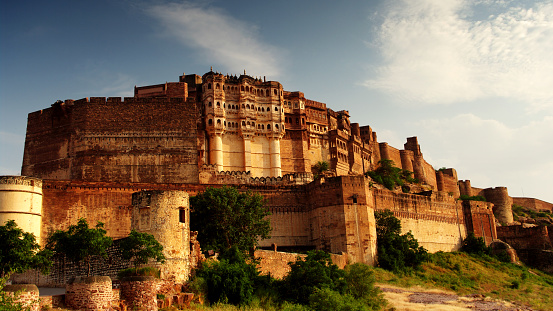 citadel of Mehrangarh, Jodphur, Rajasthan, India
