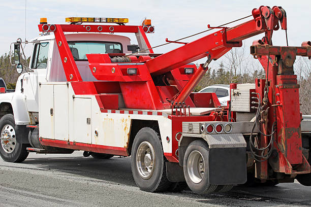 istock Tow Truck 529436181
