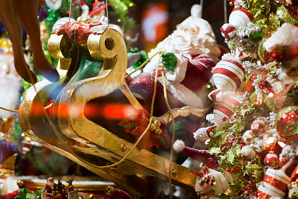 istock Christmas decoration with Santa Claus 529437115