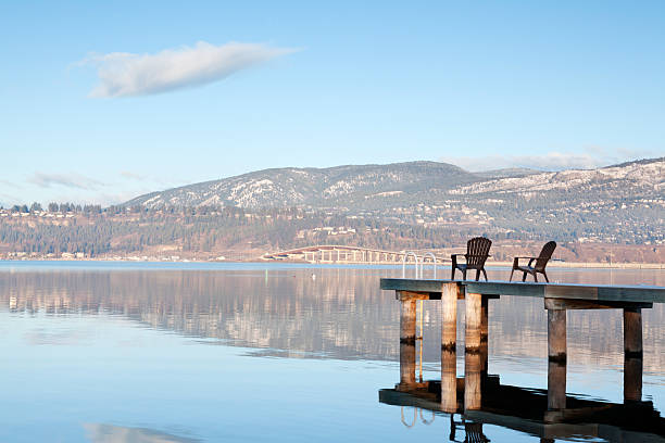 Kelowna British Columbia Enjoy the view, Kelowna, British Columbia. kelowna-autumn stock pictures, royalty-free photos & images