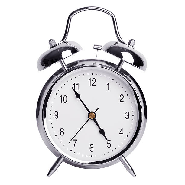 istock Five minutes to five on an alarm clock 529440021