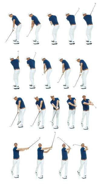 istock Multiple shots of a golfer's swing 529440353