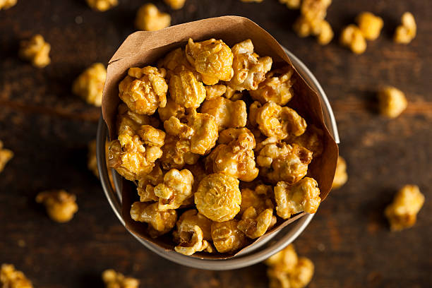 istock Homemade Crunchy Caramel Popcorn 529455543