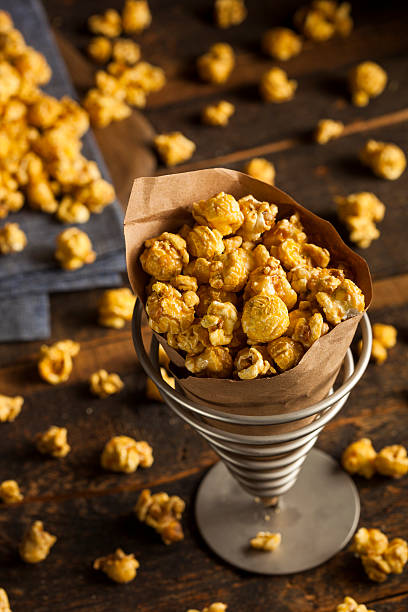 istock Homemade Crunchy Caramel Popcorn 529455823