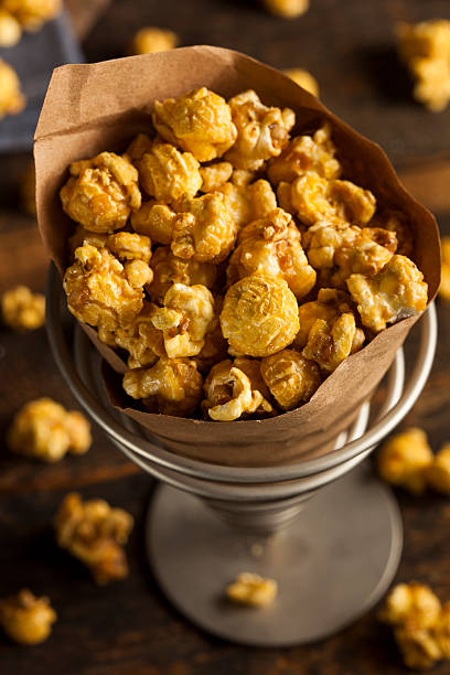 istock Homemade Crunchy Caramel Popcorn 529455825