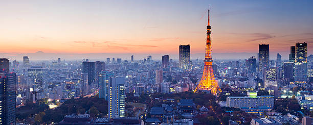 Tokyo Tower stock photo