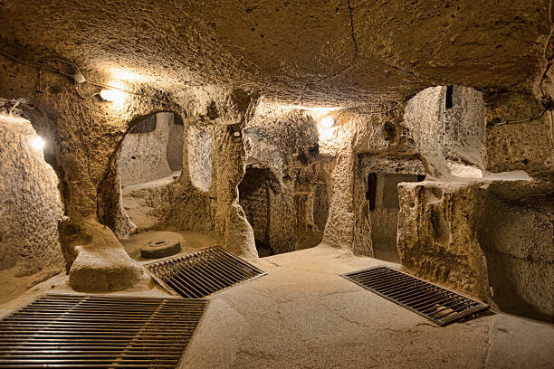 istock cave city in Cappadocia Turkey 529460465
