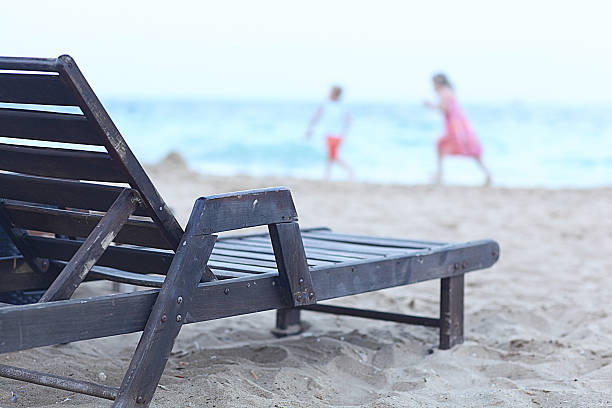 istock sandy beach sunbeds umbrellas sea 529461017