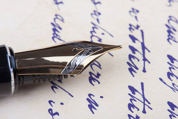 istock old fountain pen old manuscript 529462523