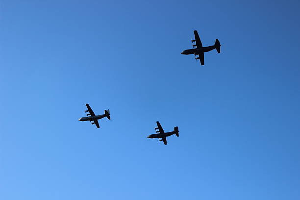 istock Fleet of Planes on a Clear Day 529477339