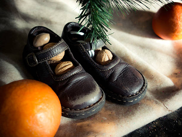 istock International Christmas Tradition: Shoes Filled with Nuts 529497611