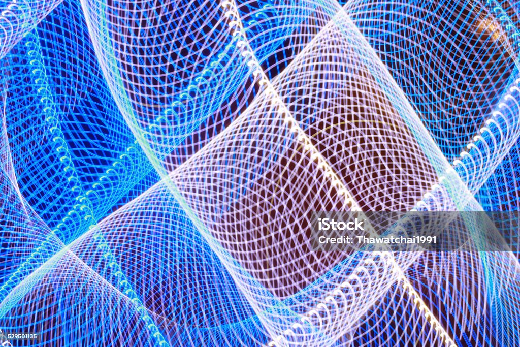 Abstract light lines on black Abstract Stock Photo