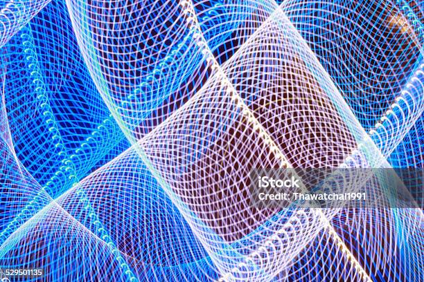 Abstract Light Lines On Black Stock Photo - Download Image Now - Abstract, Award Ribbon, Backgrounds