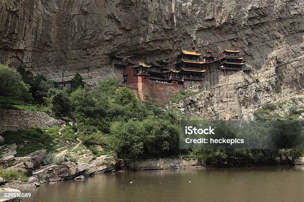 The Hanging Monastery Xuankong Si Near Datong Stock Photo - Download Image Now - Asia, Buddha, Buddhism
