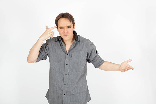 istock handsome man doing different expressions in different sets of clothes 529523431