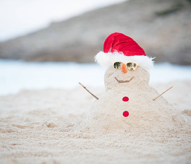 istock Sand Santa Clause, Merry Christmas 529539859