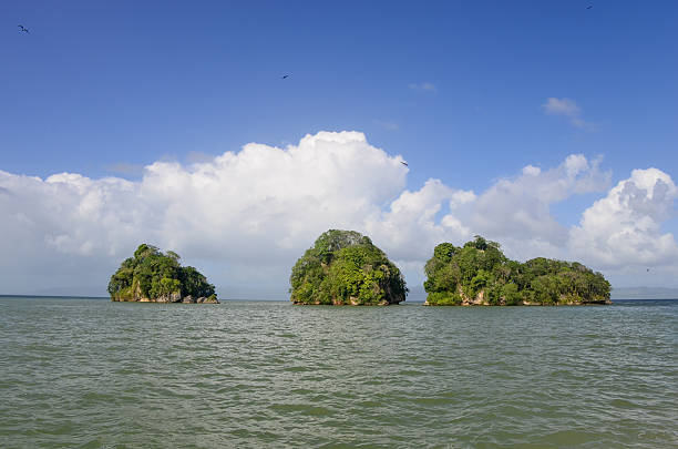 istock pretty small islands  in tropical sea 529541465